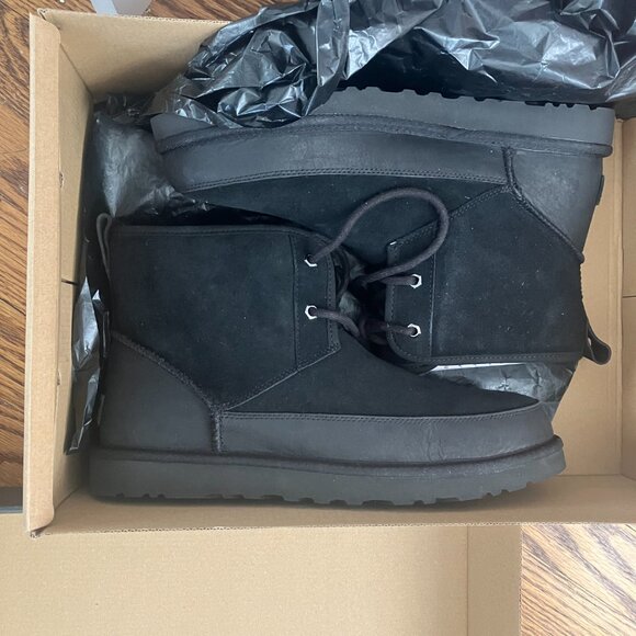 Men\'s Classic Mini Lennox Lace Up Boot 10 Black Brand new in box NIB